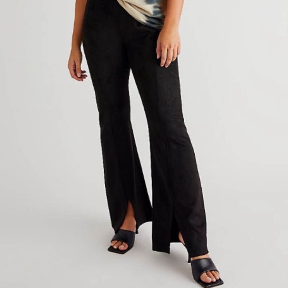Free People real deal vegan suede pant
